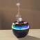 Multifunctional Remote Control Dynamic Volcano Jellyfish Spray Aroma Diffuser with Clock Dynamic Air Humidifier RGB Flame Mood Lamp Essential Oil Diffuser