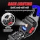 Mini COB Work Lights LED Flashlight Keychain Outdoor Camping Fishing Climbing Multifunction Portable Magnetic Torch USB Charging - Blue