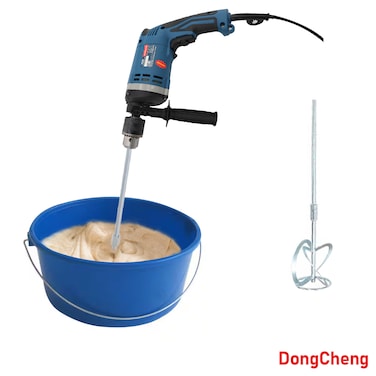 710W Electric Impact Drill with Harees Mixer Paddle, Dong Cheng DZJ16
