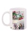 Floral Printed Coffee Mug White/Pink/Green