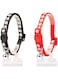duvoplus Duvo+ Cat Collar Paws Nylon, Reflective Outdoor Quality with Bell 20-30Cm/10Mm