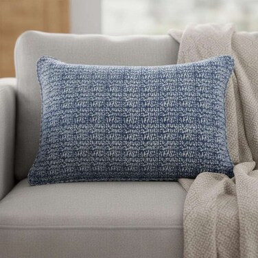 Home Textured Cushion Indigo 35x50cm