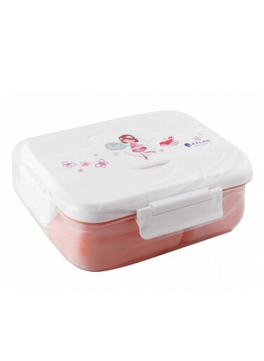 2-Compartment Lunch Box Multicolour