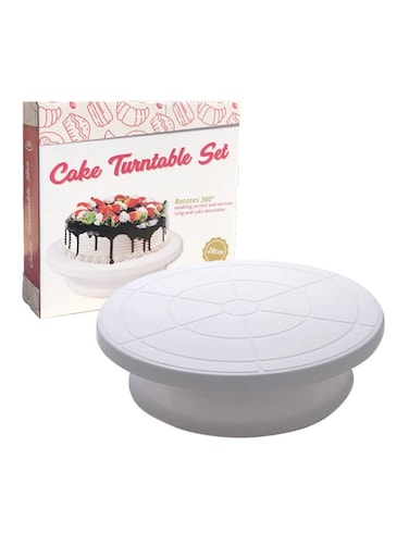 Cake Stand White 28 x 7cm