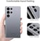 Muzz Clear Case for Samsung Galaxy S24 Plus 5G Case, Slim Fit Full Protective Shockproof Transparent Case Cover for Samsung Galaxy S24 Plus 2024, Clear (Galaxy S24 Plus)