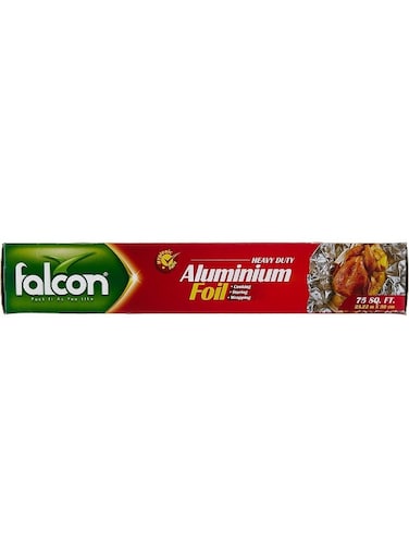 Heavy Duty Aluminium Foil 75Sq.Ft Silver 23.22X 0.30meter Silver 23.22X 0.30meter