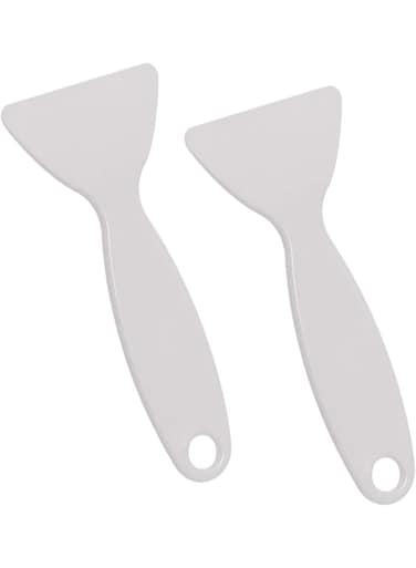 2 Pack Ice Shovel for Freezer, Durable Refrigerator De-icer Tool, Multi-Purpose Scraper for Ice Removal from Freezer, Car Windshield &amp; Windows