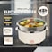 5L Electric Cooker 1350W Multifunctional Rice Cooker with Steamer Basket &amp; Temperature Control