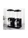 Dual Dry Food Dispenser &ndash; Countertop Cereal Dispenser &ndash; Cereal Dispenser for Pantry &ndash; Large Capacity Cereal Dispenser with 2 Plastic Containers &ndash; Durable