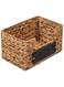Homesmiths Small Water Hyacinth Storage Basket 23 x 15 x 13 cm