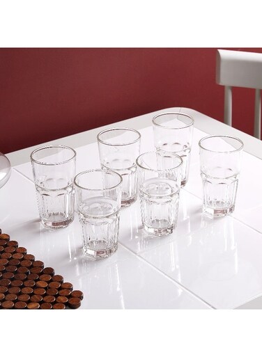 Box Centra 6-Piece Hi Ball Tumbler Set - 300 ml Clear