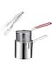 Erweicet Deep Fryer Set, Stainless Steel Oil Fryer Basket, Frying Pot with Strainer Basket for Kitchen Cooking