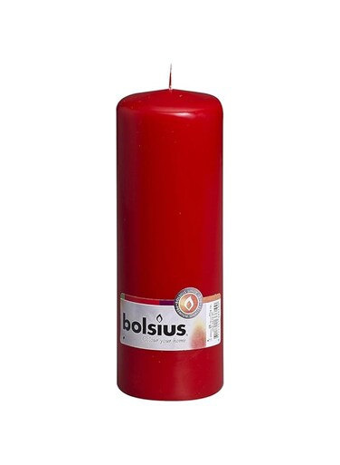 Bolsius Pillar Candle 200/68 - red