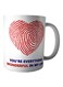 Afandy Valentines Day Printed Coffee Mug White/Red/Blue