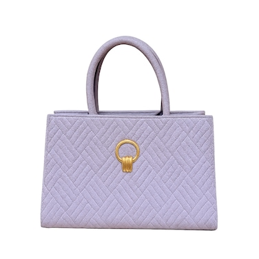 Viptour Luxury Women&rsquo;s PU Leather Handbag  Quilted Designer Top Handle Bag with Zipper Closure &amp; Polyester Lining Elegant Shoulder Tote for Women GB271P