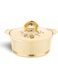 ASIAN Hotpot Falcon Gold, Stainless Steel insulated Hot Pot, Food Warmer, Keeps Food Warm for Hours - Falcon Gold (2500 ML, BEIGE)