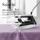 Saachi Dry Iron with Aluminum Soleplate NL-IR-145-BK &ndash; 1000&ndash;1200W, Variable Temperature, Ergonomic Handle, Overheat Protection