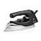 Saachi Dry Iron NL-IR-146-BK, Aluminum Soleplate, Lightweight Electric Iron, Power Indicator, Ergonomic Handle, 1200W