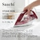 Saachi Steam Iron NL-IR-393C-RD, Ceramic Soleplate, 320ml Water Tank, Steam &amp; Spray Function, Burst Steam, Adjustable Temperature, 2200W