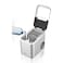 Electric Ice Maker, 1.6 Liters Water Tank Capacity, Dispenses 9pcs Bullet-shaped Ice every 6 minutes, 15 Kgs Ice in 24 Hours, Removable Ice Basket