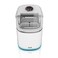 Electric Ice Maker, 2.2 Liters Water Tank Capacity, Dispenses 9pcs Bullet-shaped Ice every 6 minutes, 15 Kgs Ice in 24 Hours, Removable Ice Basket
