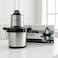Saachi 8L Electric Chopper NL-CH-571-BK, 1000W Pure Copper Motor, Stainless Steel Bowl, Double Layer Blades, 3 Speed Control, Meat &amp; Vegetable Chopper, Overheat Protection