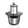 Saachi 8L Electric Chopper NL-CH-571-BK, 1000W Pure Copper Motor, Stainless Steel Bowl, Double Layer Blades, 3 Speed Control, Meat &amp; Vegetable Chopper, Overheat Protection