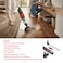 Saachi Cordless 2-in-1 Stick &amp; Handheld Vacuum NL-VC-1110RCH-BK, Rechargeable, HEPA Filter, 0.6L Dust Tank, Rotating Brush