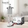 Saachi Garment Steamer  2.5L Tank, Ironing Board, 11 Steam Levels, 60 Min Steam Time, Telescopic Stand with Dual Poles NL-VGS-1112