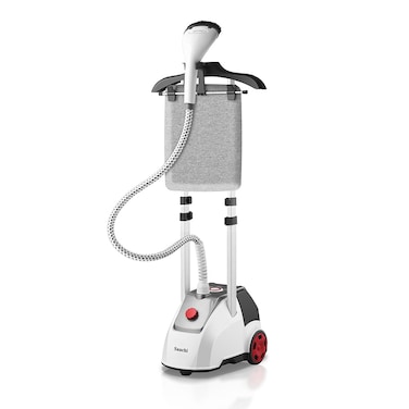 Saachi Garment Steamer  2.5L Tank, Ironing Board, 11 Steam Levels, 60 Min Steam Time, Telescopic Stand with Dual Poles NL-VGS-1112