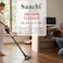 Saachi Stick Vacuum Cleaner NL-VC-1113-BK, 400W Strong Suction &ge;13kPa, HEPA Filter, 0.5L Dust Cup, Lightweight Corded Vacuum, Low Noise