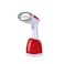 Saachi NL-GS-395-RD Handheld Garment Steamer &amp; Portable Steam Iron &ndash; 1700W, 220ml Removable Water Tank, Stainless Steel Soleplate, 35-Second Fast Heat Up, Continuous Steam Lock.