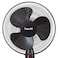 Saachi 16-Inch Stand Fan with Powerful Motor, 3-Speed Control, Adjustable Height &amp; Wide Oscillation, 7.5-Hour Timer, Energy Efficient &amp; Quiet Operation  NL-FN-1738S-BK