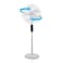 Saachi 16-Inch Stand Fan with Remote Control, Adjustable Height &amp; Speed, Copper Motor, Wide-Angle Oscillation &amp; 1-Hour Timer
