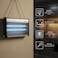 Saachi 30W Insect Killer NL-IK-2430-BK, Indoor &amp; Outdoor Bug Trap with Ultra-Violet Tubes, High Voltage Electric Grid, Removable Tray, and Hanging Hooks