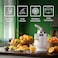 Saachi Citrus Juicer NL-CJ-4072-WH, 450W Powerful Motor, Automatic Citrus Squeezer with Stainless Steel Filter, Anti-Drip Spout, 2 Press Cones for Orange &amp; Lemon Juice, White