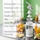 Saachi Citrus Juicer NL-CJ-4072-WH, 450W Powerful Motor, Automatic Citrus Squeezer with Stainless Steel Filter, Anti-Drip Spout, 2 Press Cones for Orange &amp; Lemon Juice, White