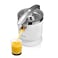 Saachi Citrus Juicer NL-CJ-4072-WH, 450W Powerful Motor, Automatic Citrus Squeezer with Stainless Steel Filter, Anti-Drip Spout, 2 Press Cones for Orange &amp; Lemon Juice, White