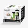 Saachi 2-in-1 Blender with 1.7L Glass Jar, 900ml To-Go Bottle, Pulse Control, Noiseless Operation, and Overheat Protection for Smooth and Efficient Blending
