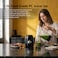 Saachi 2-in-1 Blender &amp; Grinder NL-BL-4415, 600W, 1.5L Jar + 200ml Grinder, 2 Speed with Pulse, Stainless Steel Blades, Low Noise, Safety Lock, Overheat Protection
