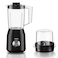 Saachi 2-in-1 Blender &amp; Grinder NL-BL-4415, 600W, 1.5L Jar + 200ml Grinder, 2 Speed with Pulse, Stainless Steel Blades, Low Noise, Safety Lock, Overheat Protection