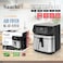 Saachi Versatile 11.0L Air Fryer with 12 Pre-Set Programs, Adjustable Temperature, Stainless Steel Body &amp; Overheat Protection for Healthy Cooking &ndash; NL-AF-4791D-BK