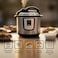 Saachi 4-Litres Electric Pressure Cooker NL-PC-5304-BK with LED Display, 10 Cooking Programs, Stainless Steel Housing and Non-Stick Inner Pot