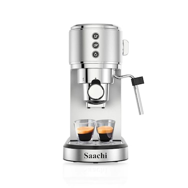 Saachi 20-Bar 3-in-1 Coffee Maker NL-COF-7064-ST, Compatible with Nespresso, Dolce Gusto &amp; Coffee Powder, 1L Water Tank, Automatic Shut-Off