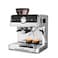 Saachi 20-Bar Espresso Coffee Maker with Built-In Grinder, 2.6L Water Tank, PID Temperature Control &amp; Milk Frothing System NL-COF-7069-ST