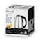 Saachi 1.8L Stainless Steel Electric Kettle &ndash; Rapid Boil, Auto Shut-Off, Dry-Boil Protection &amp; 360&deg; Rotating Base NL-KT-7767-BK