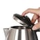 Saachi 1.5L Stainless Steel Electric Kettle - Rapid Boil, Overheat Protection, and Auto Shut-off NL-KT-7769-BK