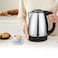 Saachi 1.5L Stainless Steel Electric Kettle - Rapid Boil, Overheat Protection, and Auto Shut-off NL-KT-7769-BK