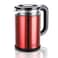 Saachi 1.8L Premium Cordless Electric Kettle with Borosilicate Glass Body &ndash; Rapid Boil, Auto Shut-Off, 360&deg; Base, and Advanced Safety Features NL-KT-7773-RD