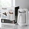Saachi Turkish Coffee Maker NL-COF-7049-WH, Automatic Electric Turkish Coffee Machine, 4 Cups, 250ml, Anti-Overflow, Auto Shut Off, Tea Maker
